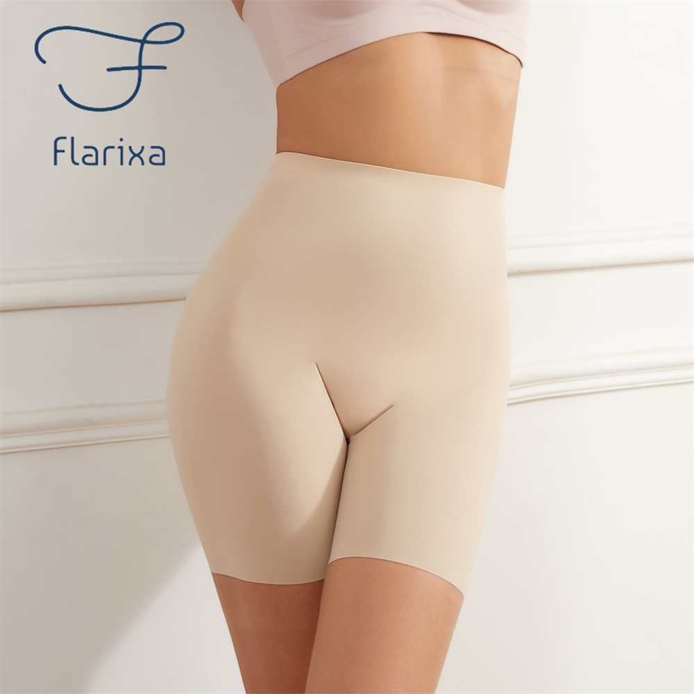 Boyshort Underwear - Flarixa سلس عالية الخصر السراويل سراويل